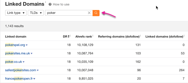 check outgoing links in ahrefs