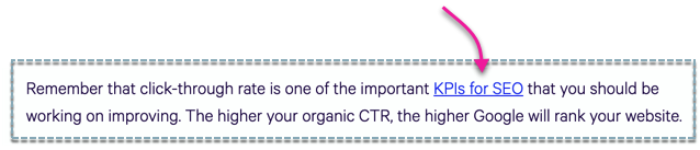 optimised anchor text example