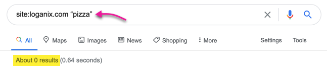 site relevance